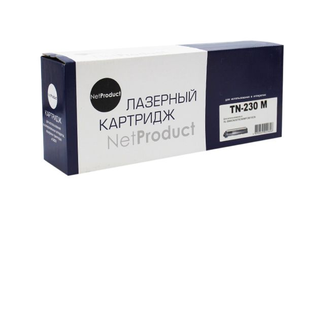 Тонер-картридж NetProduct (N-TN-230M) для Brother HL-3040CN/3070CW/MFC9010CN, M, 1,4K