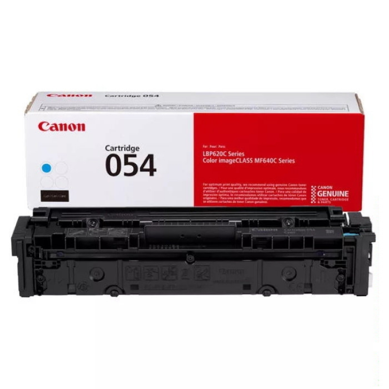 Тонер-картридж 054 C для Canon LBP62x/MF64x, 1,2К, голубой, , 3023C002