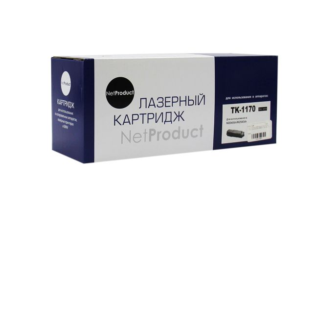 Тонер-картридж NetProduct (N-TK-1170) для Kyocera M2040dn/M2540dn 7,2K, без чипа