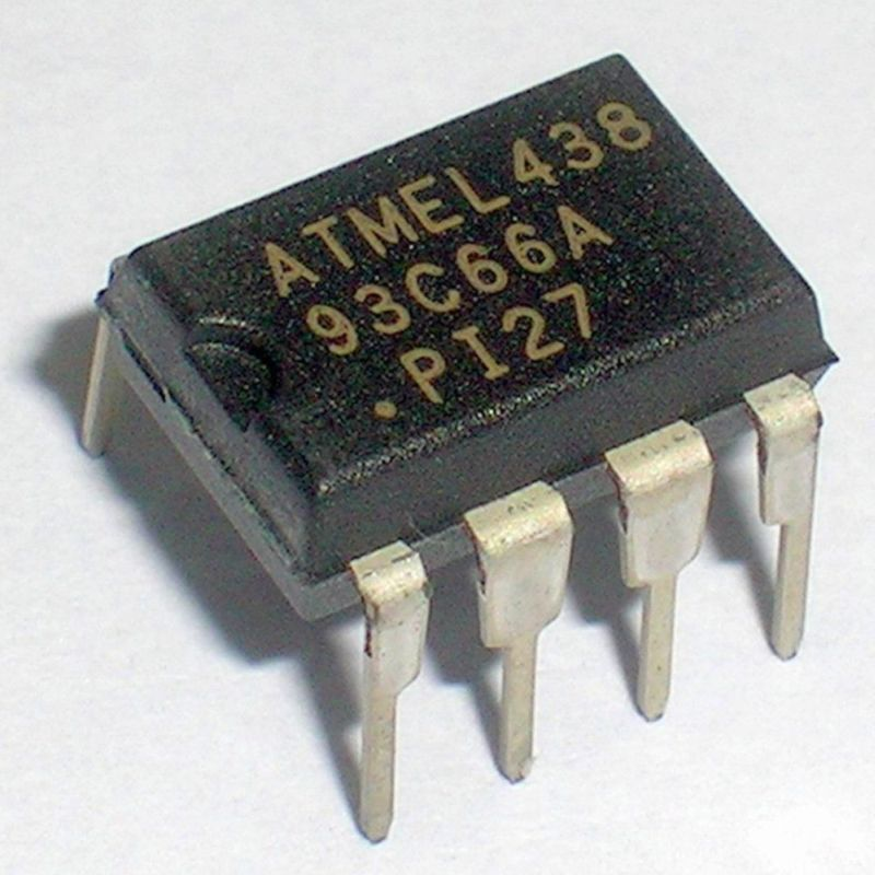 93C66A, Микросхема памяти EEPROM 4KBIT 2MHZ [DIP-8]