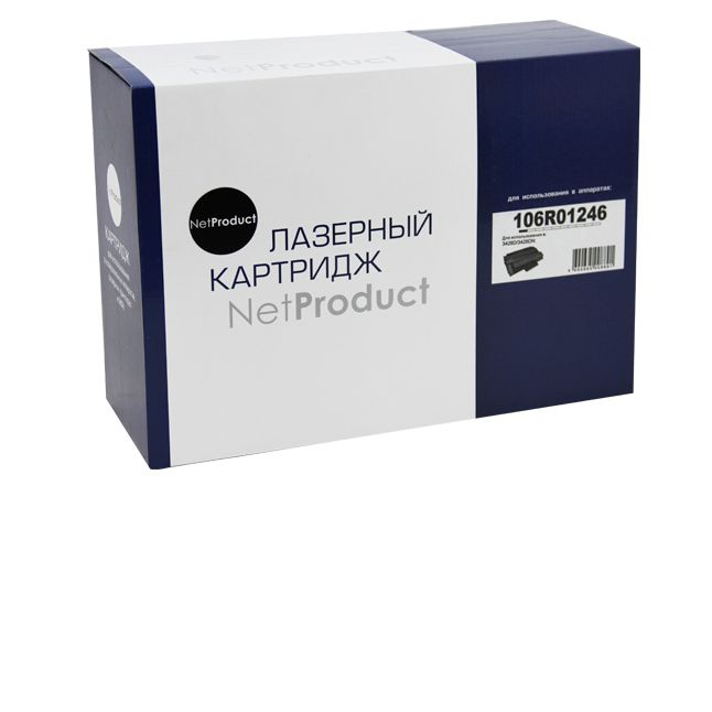 Картридж NetProduct (N-106R01246) для Xerox Phaser 3428D/3428DN, 8K