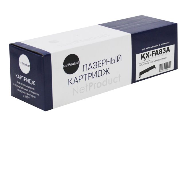 Тонер-картридж NetProduct (N-KX-FA83A) для Panasonic KX-FL513RU/511/541/543/FLM653, 2,5K