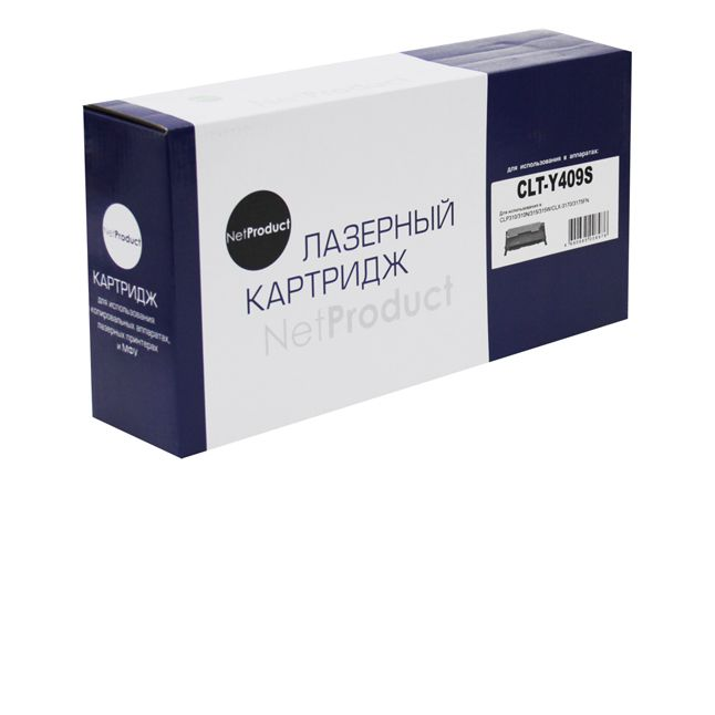 Тонер-картридж NetProduct (N-CLT-Y409S) для Samsung CLP-310/315/CLX-3170fn/3175, Y, 1K