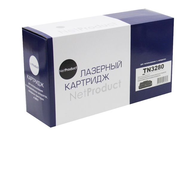 Тонер-картридж NetProduct (N-TN-3280) для Brother HL-5340/5350/5370/5380/DCP-8070D, 8K