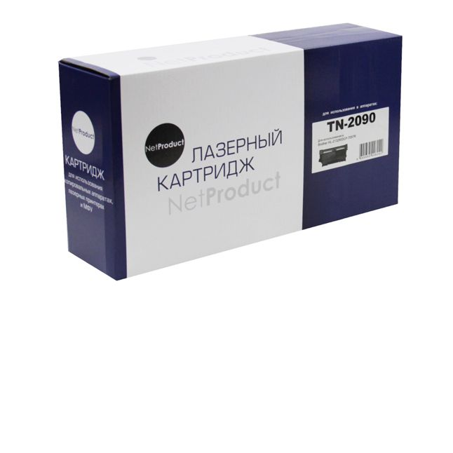 Тонер-картридж NetProduct (N-TN-2090) для Brother HL-2132R/DCP-7057R, 1,2K