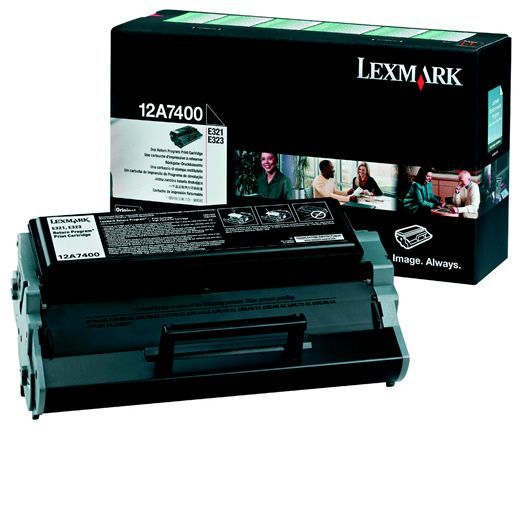 Картридж Lexmark E321/E323/E323n Return Program 3K  12A7400