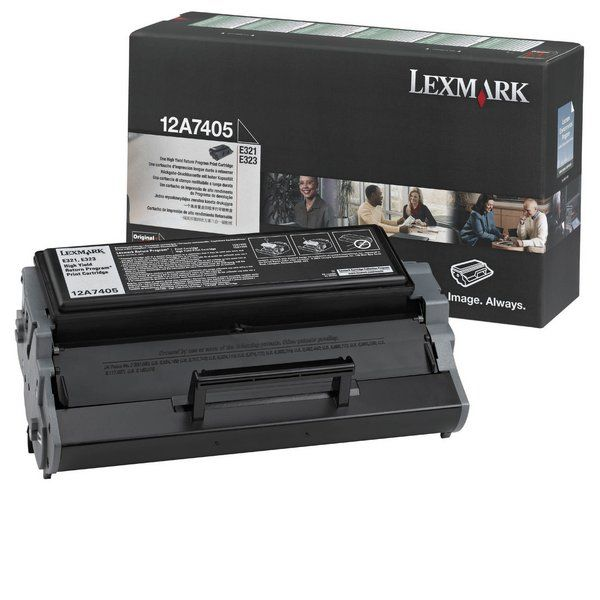 Картридж Lexmark E321/E323/E323n Return Program повыш.емк. 6K  12A7405