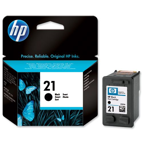 Картридж HP DJ 3920/3940, №21 C9351AE, BK