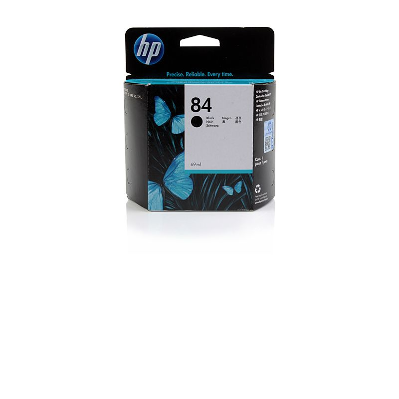 Картридж HP DJ 10PS/20PS/50PS , №84  C5016A, BK