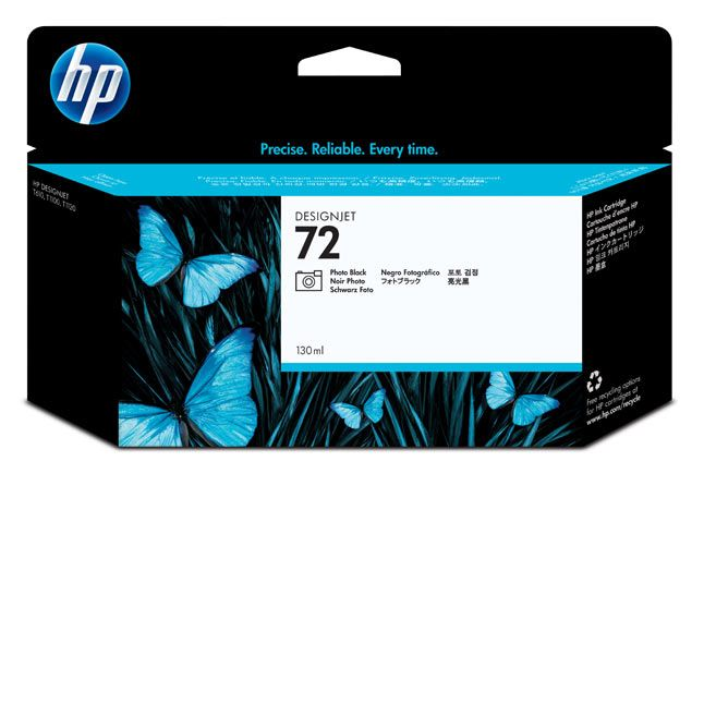 Картридж HP №72 DesignJet T1100/T610 Photo Black (130ml)  C9370A