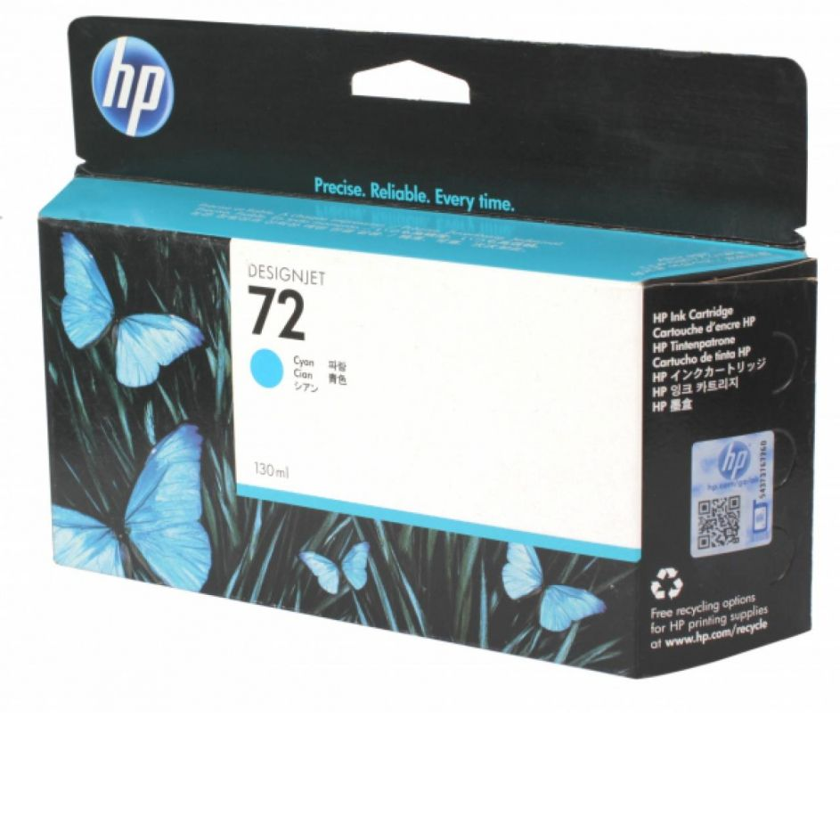 Картридж HP №72 DesignJet T1100/T610  C9371A, C, 130ml