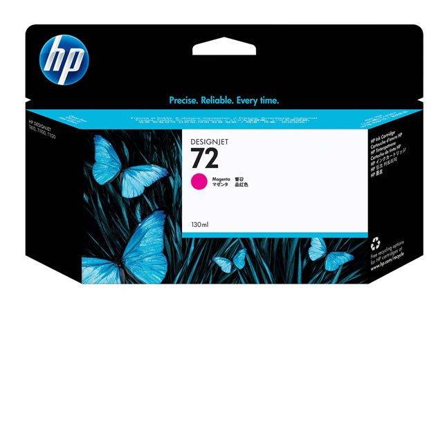 Картридж HP №72 DesignJet T1100/T610 Magenta (130ml)  C9372A