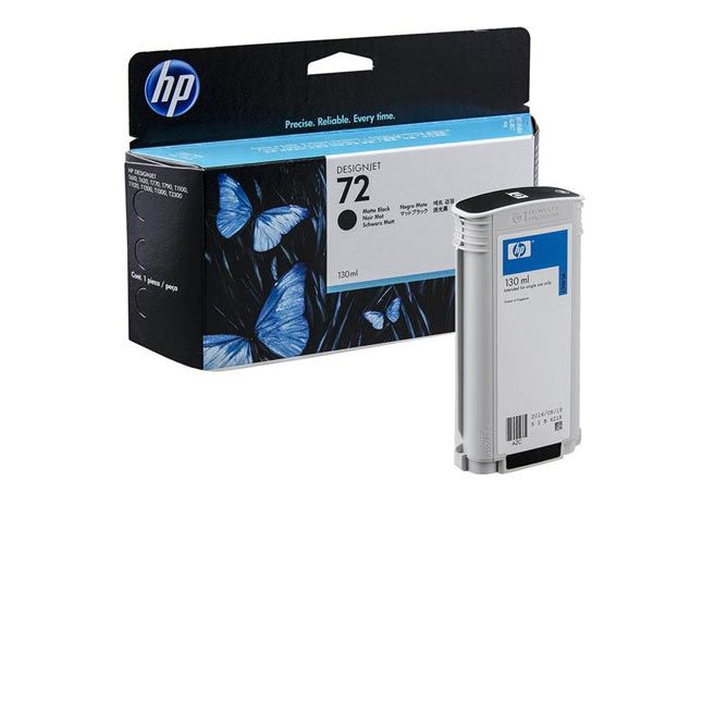 Картридж HP №72 DesignJet T1100/T610 Matte Black (130ml)  C9403A