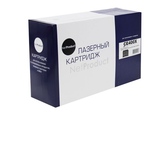 Картридж NetProduct (N-CE400X) для HP LJ Enterprise 500 color M551n/M575dn, Bk, 11K