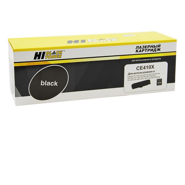 Картридж Hi-Black (HB-CE410X) для HP CLJ Pro300 Color M351/M375/Pro400 M451/M475, Bk, 4K