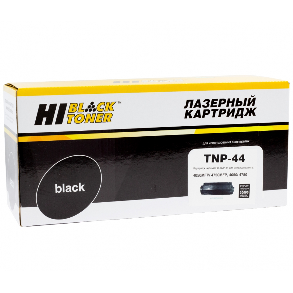 Тонер-картридж Hi-Black (HB-TNP-44) для Konica-Minolta bizhub 4050/4750, 20K