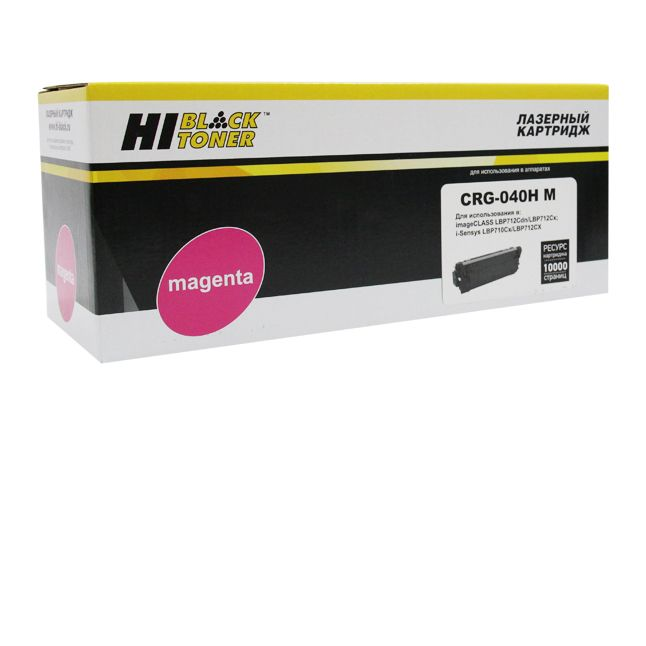 Картридж Hi-Black (HB-№040H M) для Canon LBP-710/710CX/712/712CX, M, 10K