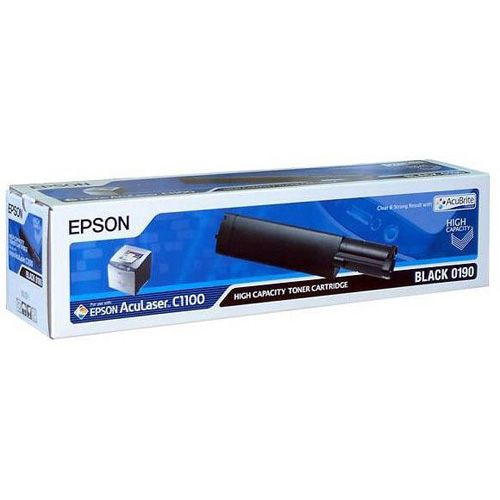 Картридж Epson AcuLaser C1100/CX11N/CX11NF  C13S050190, BK, 4K