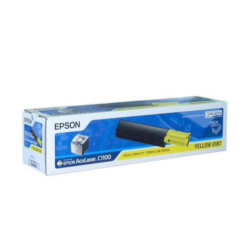 Картридж Epson AcuLaser C1100/CX11N/CX11NF  C13S050187, Y, 4K