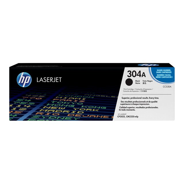 Картридж 304А для HP CLJ CP2025/CM2320, 3,5К  чёрный CC530A