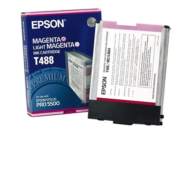 Картридж EPSON для Stylus Pro 5500  T488011 light magenta + magenta