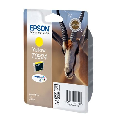 Картридж Epson Stylus C91/CX4300/T26/TX106/109  T09244A10/C13T10844A10, Y