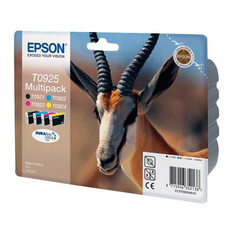 Картридж (комплект) Epson Stylus C91/CX4300/T26/TX106  T09254A10/T10854A10, BK,C,M,Y