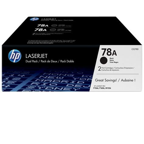 Картридж 78А для HP LJ Pro P1566/P1606dn/M1536dnf 2х2,1K  CE278AF