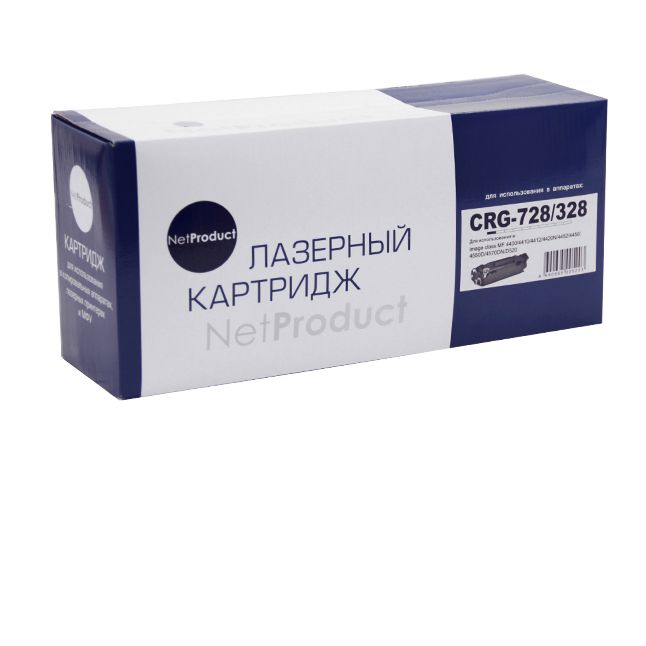 Картридж NetProduct (N-№728/328) для Canon MF-4410/4430/4450/4570/4580, 2,1K