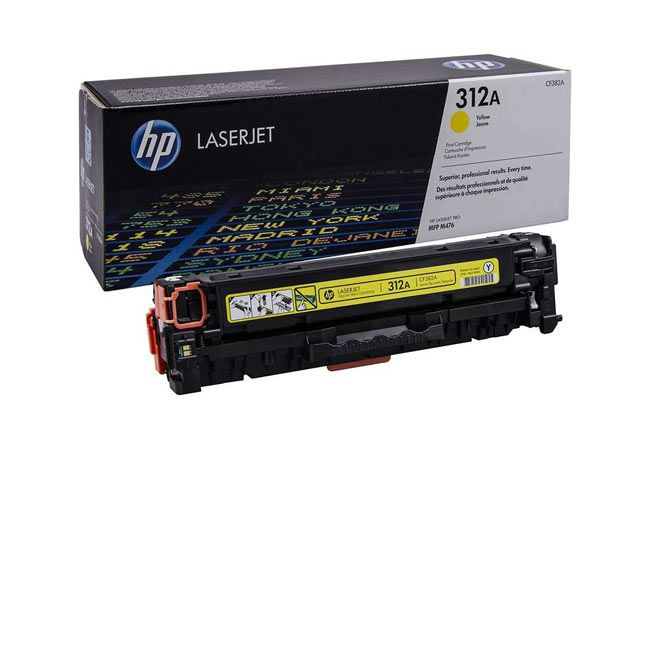 Картридж HP CLJ Pro MFP M476dn/dw/nw  №312A, CF382A, Y, 2,7К