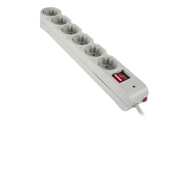 Сетевой фильтр Defender Surge protector DFS603, 3 м, 6 евро-розеток