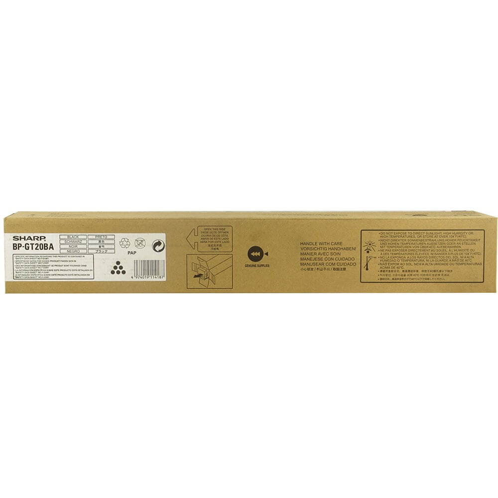 Тонер-картридж BPGT20BA для Sharp C-CUBE, 18К  черный