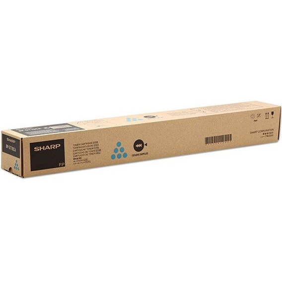 Тонер-картридж BPGT70CB для Sharp BP50Cxx/BP55C/BP60Cxx/BP70Cxx, 12К  голубой