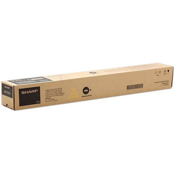 Тонер-картридж BPGT70YA для Sharp BP50Cxx/BP55C/BP60Cxx/BP70Cxx, 12К  жёлтый