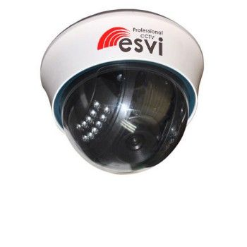 EVC-3A20-A-IR2 купольная IP видеокамера, 2.0Мп, f=3.6мм, аудио вход
