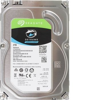 Жесткий диск SEAGATE Skyhawk ST2000VX008, 2Тб, HDD, SATA III, 3.5 