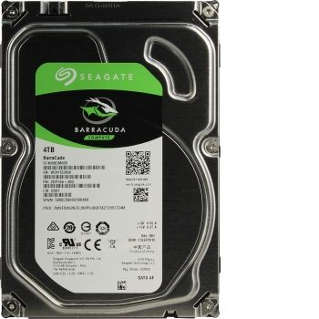 Жесткий диск SEAGATE Barracuda ST4000DM005, 4Тб, HDD, SATA III, 3.5 