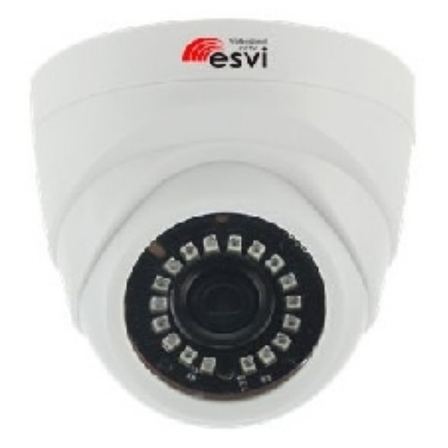 EVC-DL-S13-A*** купольная IP видеокамера, 1.3Мп, f=2.8мм