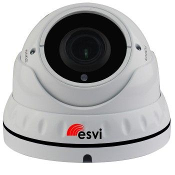 EVC-DNT-SL20-P/A/C (BV) купольная уличная IP видеокамера, 2.0Мп, f=2.8-12мм, POE, аудио вх., SD