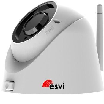 EVC-DQ-S20W (BV) купольная уличная Wi-Fi видеокамера, 2.0Мп, f=2.8-12мм, SD