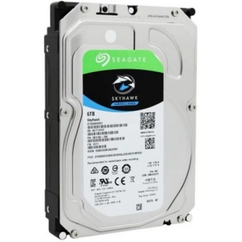 Жесткий диск SEAGATE Skyhawk ST6000VX001,  6Тб,  HDD,  SATA III,  3.5 