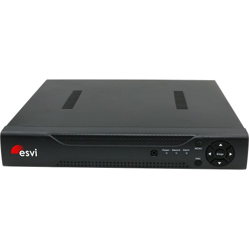 EVD-6104NX1-2 гибридный AHD видеорегистратор, 4 канала 5M-N*12к/с, 1HDD, H.265