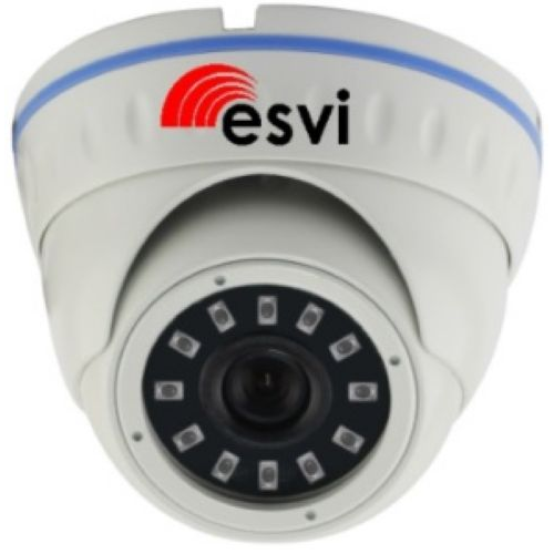EVC-IP-DN4.0-CG-P/M XM купольная уличная IP видеокамера, 4.0Мп*21к/с, f=2.8мм, POE, микрофон