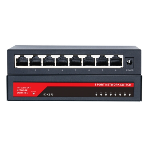 EN-1008GM неуправляемый коммутатор 8 портов Ethernet 1000 Мбит/с, 5В, металл