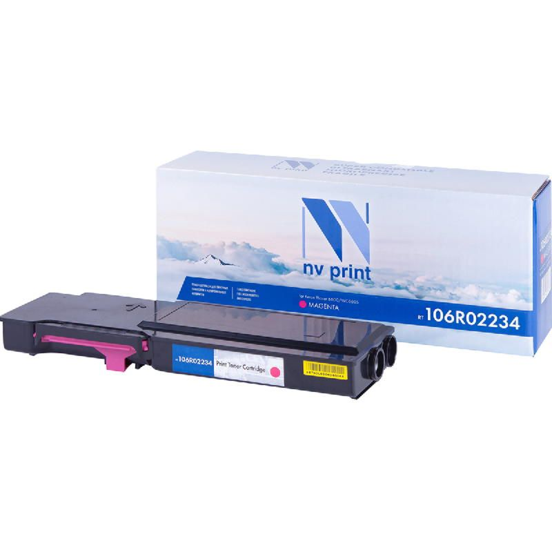 Картридж NVP для NV-106R02234 Magenta для Xerox Phaser 6600/WorkCentre 6605 (6000k)