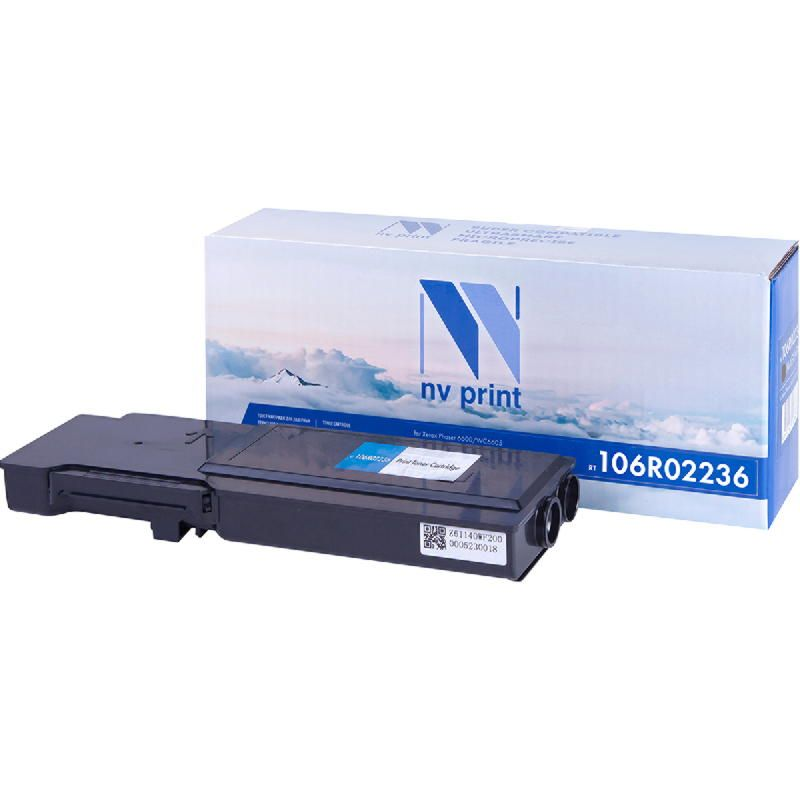 Картридж NVP для NV-106R02236 Black для Xerox Phaser 6600/WorkCentre 6605 (8000k)