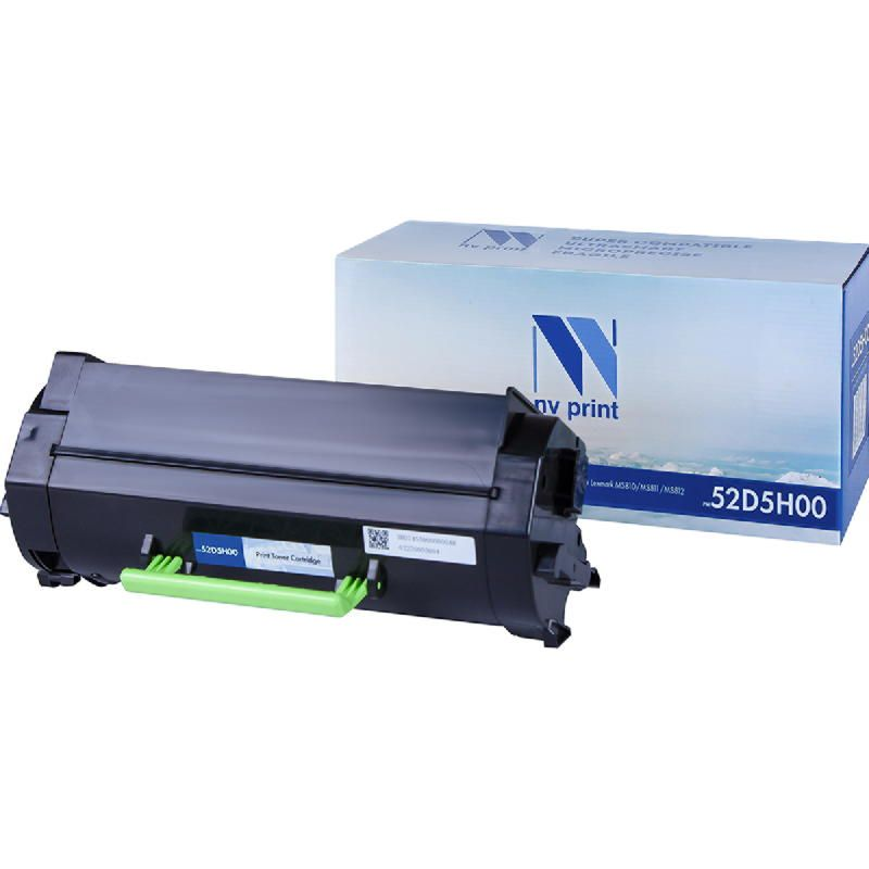 Картридж NVP для NV-52D5H00 для Lexmark MS 710dn/ 711dn/ 810dtn/ 811dtn/ 811dn/ 810dn/ 810n/ 811n/ 812dtn/ 810de/ 812dn/ 812de (25000k)