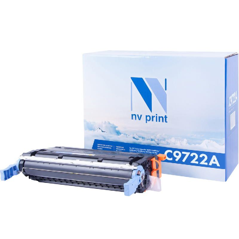 Картридж NVP для NV-C9722A Yellow для HP Color LaserJet 4600/ 4600DN/ 4600DTN/ 4600HDN/ 4600N/ 4610/ 4650/ 4650DN/ 4650DTN/ 4650HDN/ 4650N (8000k)