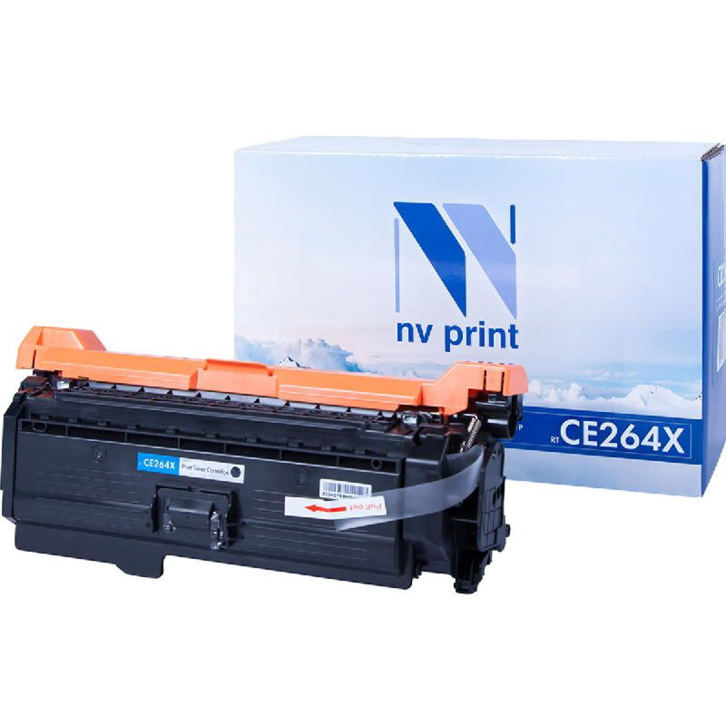 Картридж NVP для NV-CE264X Black для HP Color LaserJet CM4540/ CM4540f/ CM4540fskm (17000k)