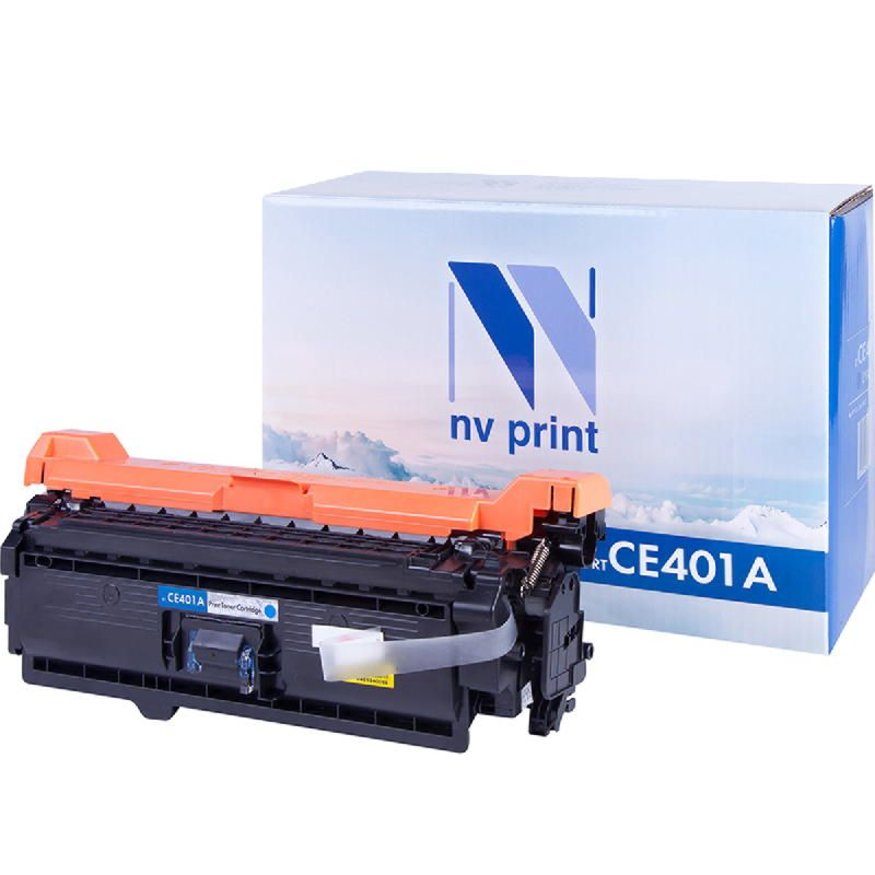 Картридж NVP для NV-CE401A Cyan для HP Color LaserJet 500 M575dn/ 500 M575f/ M575c/ 500 M551dn/ 500 M551n/ 500 M551xh/ 500 M570dn/ 500 M570dw (6000k)